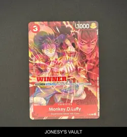 ONE PIECE PROMO MONKEY.D.LUFFY - P-006 (WINNER PACK VOL. 1) - Image 2