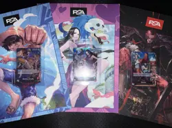 One Piece Card Game PSA Magazine Included Promo Card Sealed Luffy Shanks Boa - Image 4