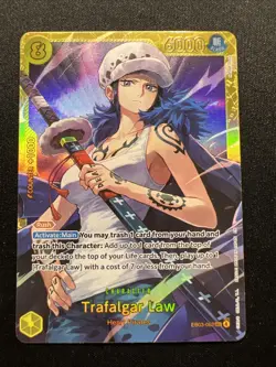 One Piece Heroine’s Edition Trafalgar Law EB03-062 Secret Rare SEC NM - Image 1