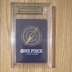 Bandai One Piece PRB 02 Gum-Gum Giant Alt Art Foil SR BGS 9.5 Japanese - Image 2
