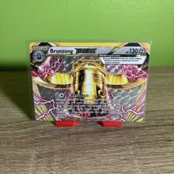 Pokemon BRONZONG BREAK 62/124 2016 Fates Collide Holo Normal/regular Size Card - Image 1