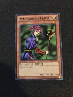 Magician of Faith BP02-EN005 Mosaic Rare 1st Edition Yugioh TCG Card - Image 1