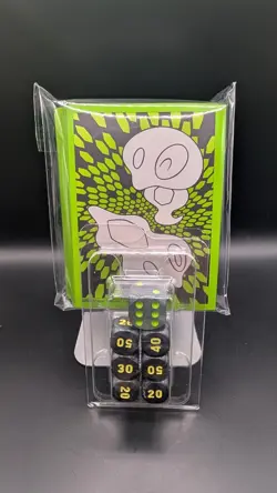 Pokemon TCG Perfect Order Card Sleeves AND DICE - Image 1