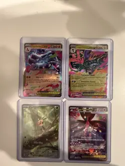Pokemon TCG Card Lot - 10 Card Lot Mini Binder Included - Image 1