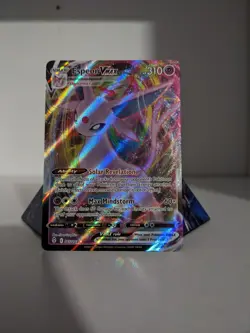 Espeon Vmax Evolving Skies set 065/203 Holo 310 HP Pokemon Card - Image 1
