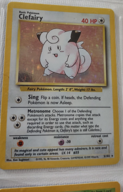 3 pokemon cards. Original base set 102. Clefairy holo, Beedrill, Electrode. - Image 3