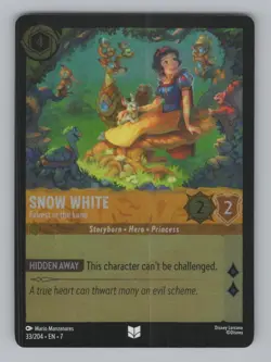 Snow White - Fairest in the Land 23 Promo Disney Lorcana Promo Cards Lorcana NM - Image 1