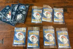 Pokemon TCG 2023 Holiday Advent Calendar Content Cards & Stickers - Image 2
