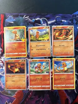 Pokemon Charmander Cutie Cards Lot - Image 1