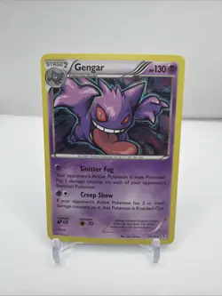Pokemon Gengar Holo Rare TCG Card 60/162 XY Breakthrough NM - Image 1