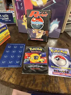 Pokemon Team Rocket Devastation Theme Deck Box Rulebook & Counters Only No Cards - Image 1