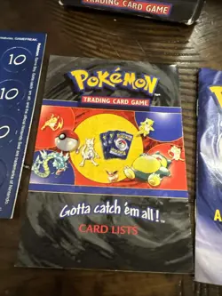 Pokemon Team Rocket Devastation Theme Deck Box Rulebook & Counters Only No Cards - Image 3