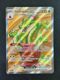 HYDRAPPLE EX Pokemon TCG Stellar Crown Holo Ultra Rare Card 156/142 - Image 1