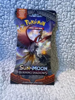 Pokemon Sun & Moon Trading Card Game: Burning Shadows Sleeved Booster Ho-Oh - Image 1