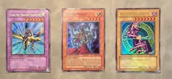 Vtg Yu-Gi-Oh! Card Collection Lot Holo - 3 Cards 1st edition azura priest - Image 1