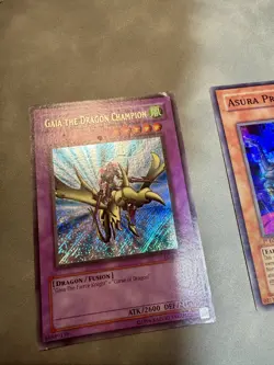 Vtg Yu-Gi-Oh! Card Collection Lot Holo - 3 Cards 1st edition azura priest - Image 3