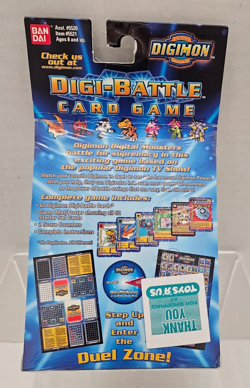 Digimon Cards Digi Battle 2 Player Starter Set Pack RARE New Sealed - Image 2