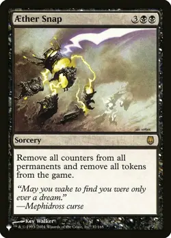 4x MTG Aether Snap - The List, NM-Mint, English The List Reprints - Image 1