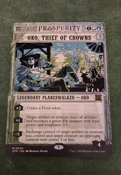 MTG Oko, Thief of Crowns Outlaws of Thunder Junction: Breaking News Regular - Image 1