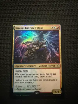 Magic: The Gathering Kraum, Ludevic's Opus Rare Foil Commander 2016 45/351 - Image 1