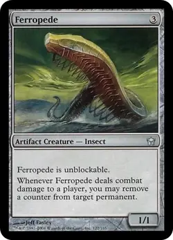 FERROPEDE X 4 E/X+ FIFTH DAWN MAGIC THE GATHERING - Image 1
