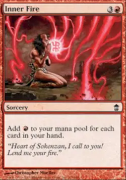 4 x Inner Fire - Saviors of Kamigawa - Light Play - MTG - Image 1