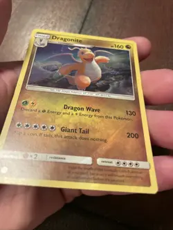 Dragonite 96/149 Sun and Moon Holo Rare 2017 Pokemon Card - Image 3