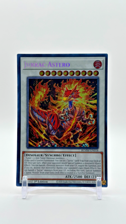 Yu-Gi-Oh! Jurrac Astero BLMM-EN018 Ultra Rare 1st Ed Near Mint - Image 1