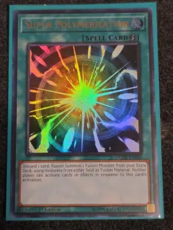 Super Polymerization DUDE-EN040 Duel Devastator 1st Edition Yugioh VLP - Image 1