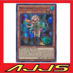 YuGiOh - Witchcrafter Pittore - MP20-EN220 - Ultra Rare 1st Edition - NM/M - Image 1