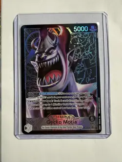 One Piece Gecko Moria (Alternate Art) OP06-080 Wings of the Captian NM - Image 1