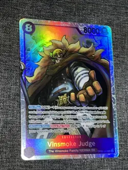 Vinsmoke Judge OP06-062 SR One Piece CCG Wings of the Captain NM/M - Image 1