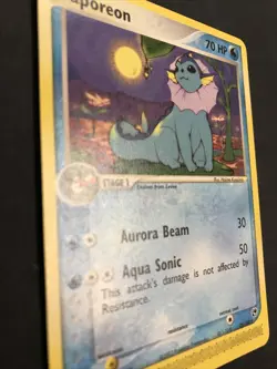 Vaporeon 25/100 EX Sandstorm Non-Holo Rare Pokemon Card NM/Mint - Image 2
