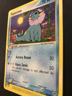 Vaporeon 25/100 EX Sandstorm Non-Holo Rare Pokemon Card NM/Mint - Image 3