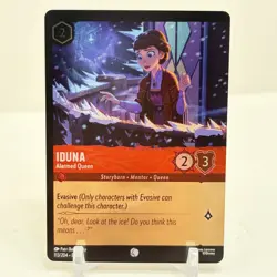 Disney Lorcana Winterspell Iduna Alarmed Queen Foil 113/204 NM - Image 1
