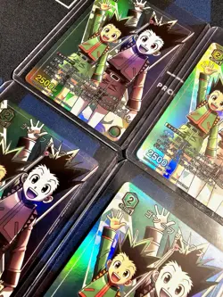 Union Arena Hunter x Hunter Gon Freecss FOIL x4 (U) HTR -1-076 Ships from US - Image 2