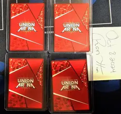 Union Arena Hunter x Hunter Gon Freecss FOIL x4 (U) HTR -1-076 Ships from US - Image 3