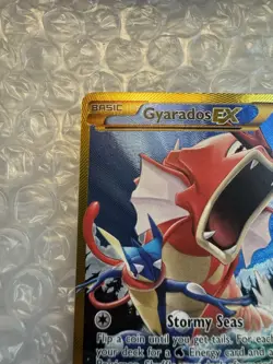 Pokemon TCG Gyarados EX 123/122 XY Breakpoint Gold Secret Rare Card LP-MP - Image 5