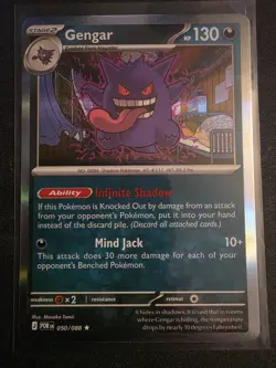 Gengar 050/088 Holo Rare Perfect Order ME03 Pokemon TCG Near Mint Card - Image 1