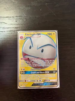 Pokemon Card Electrode GX 155/168 Celestial Storm Full Art Ultra Rare Holo NM - Image 1