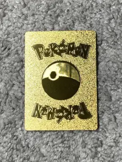Mimkyu VMax Ominous Numbers HP300 Gold Foil Fan Art Card NM - Image 2