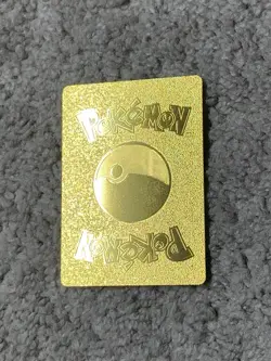 Mimkyu VMax Ominous Numbers HP300 Gold Foil Fan Art Card NM - Image 3