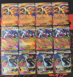 HUGE Pokemon 24 card lot Mega Charizard - Image 1