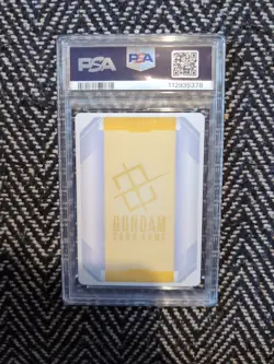 PSA 10 GUNDAM CARD GAME English EX Base EXBP-001 Beta Promo - Image 2