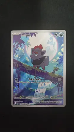 Zorua 142/086 - Illustration Rare - White Flare - Pokemon TCG Card 3 - Image 1