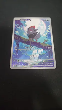 Zorua 142/086 - Illustration Rare - White Flare - Pokemon TCG Card 3 - Image 4