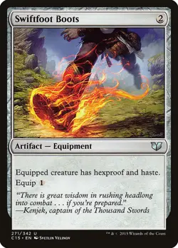 ~1x Swiftfoot Boots x1 ~NM~ C15 Magic the Gathering MtG~ - Image 1