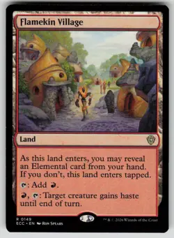 Flamekin Village Normal R Commander: Lorwyn Eclipsed 149 NM - Image 1