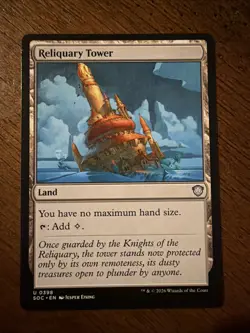 Reliquary Tower - 398 - NM - Commander: Secrets of Strixhaven - Image 1