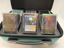 Magic The Gathering Carrying Deck Case With 6 Commander Decks - Image 3